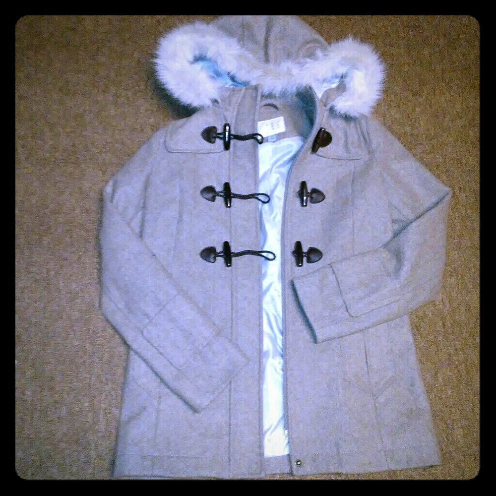 A NEW DAY WOOL PEA COAT SMALLNew like